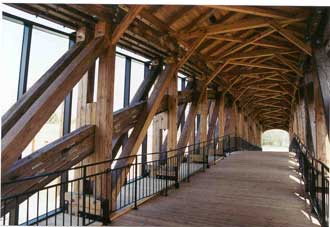 Timber Frame Bridge